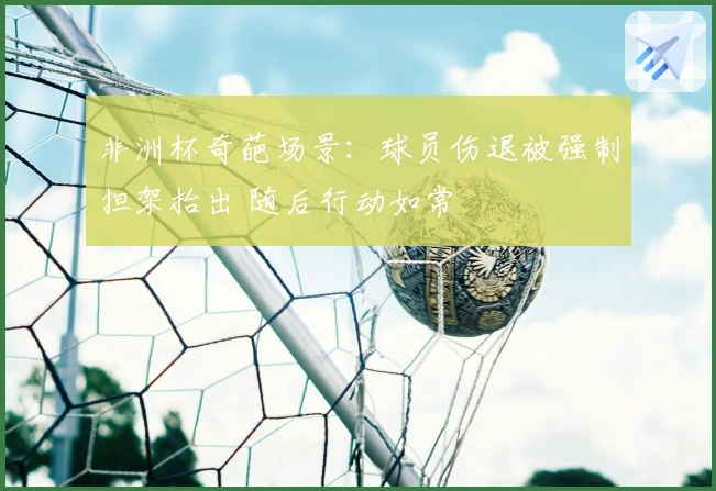 非洲杯奇葩场景：球员伤退被强制担架抬出 随后行动如常